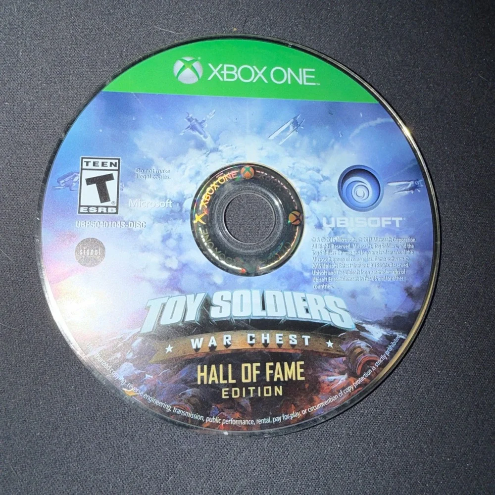 Microsoft Xbox One Toy Soldiers War Chest Hall Of Fame Edition Video Game Used T